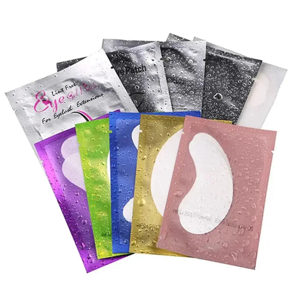 Lash Extension Eye Pads With Customizable Hues For Precision