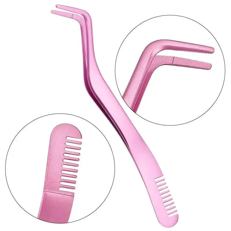 Lash Perfection Tweezers Precision Stainless Steel Tool