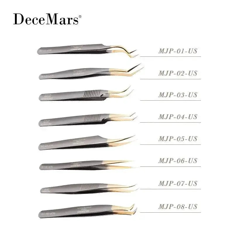 LashArtisan Eyelash Tweezers for Perfect Extensions Tools