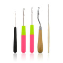 Latch Hook Crochet Needle Set for Hair Extensions Kit