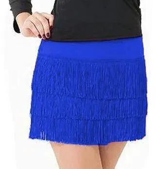 Latin Dance Womens Backless Shoulder Short Skirt Dress