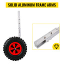 VEVOR 2Pcs Inflatable Boat Launching Wheel 227 KG Load Capacity