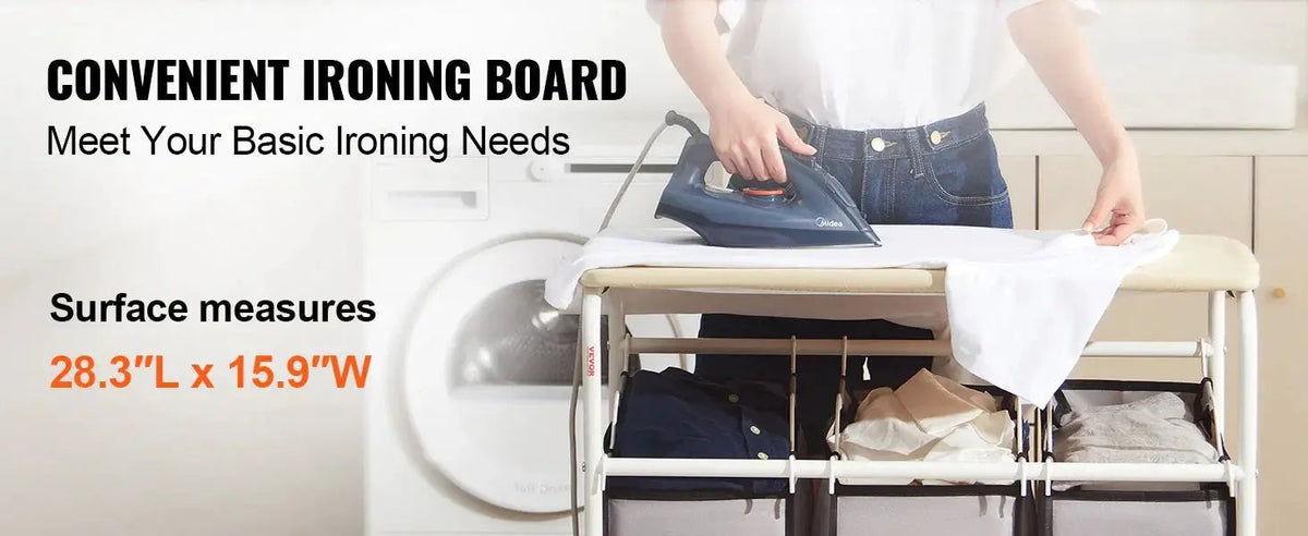 Laundry Cart With Ironing Board — product view 11