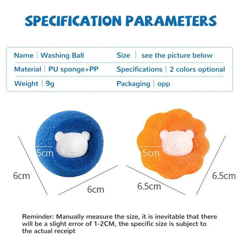 Laundry Hair Remover Ball Kit For Durable Clothes Protection