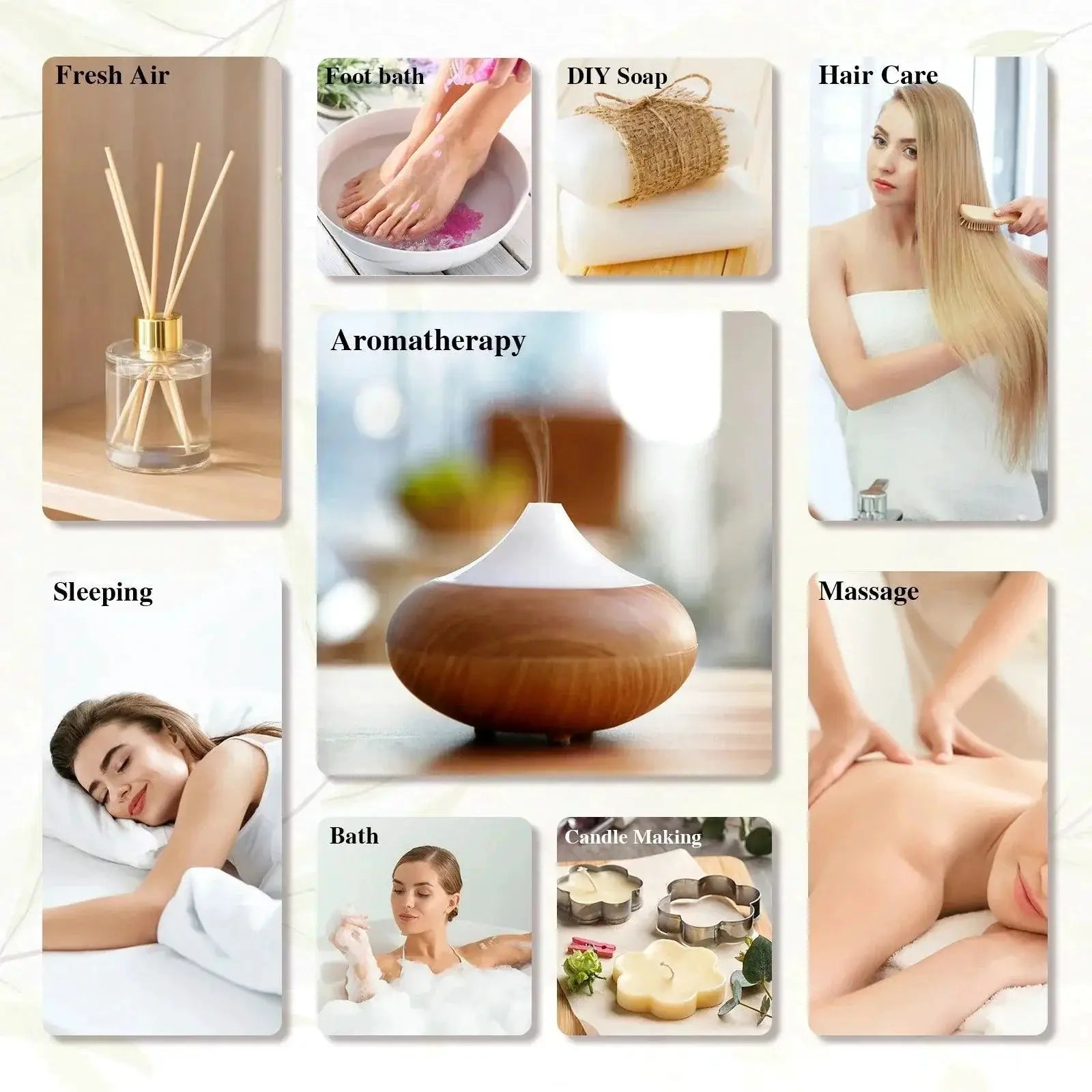 Lavender Vanilla Myrrh Aromatherapy Oil Blend Plant Extract