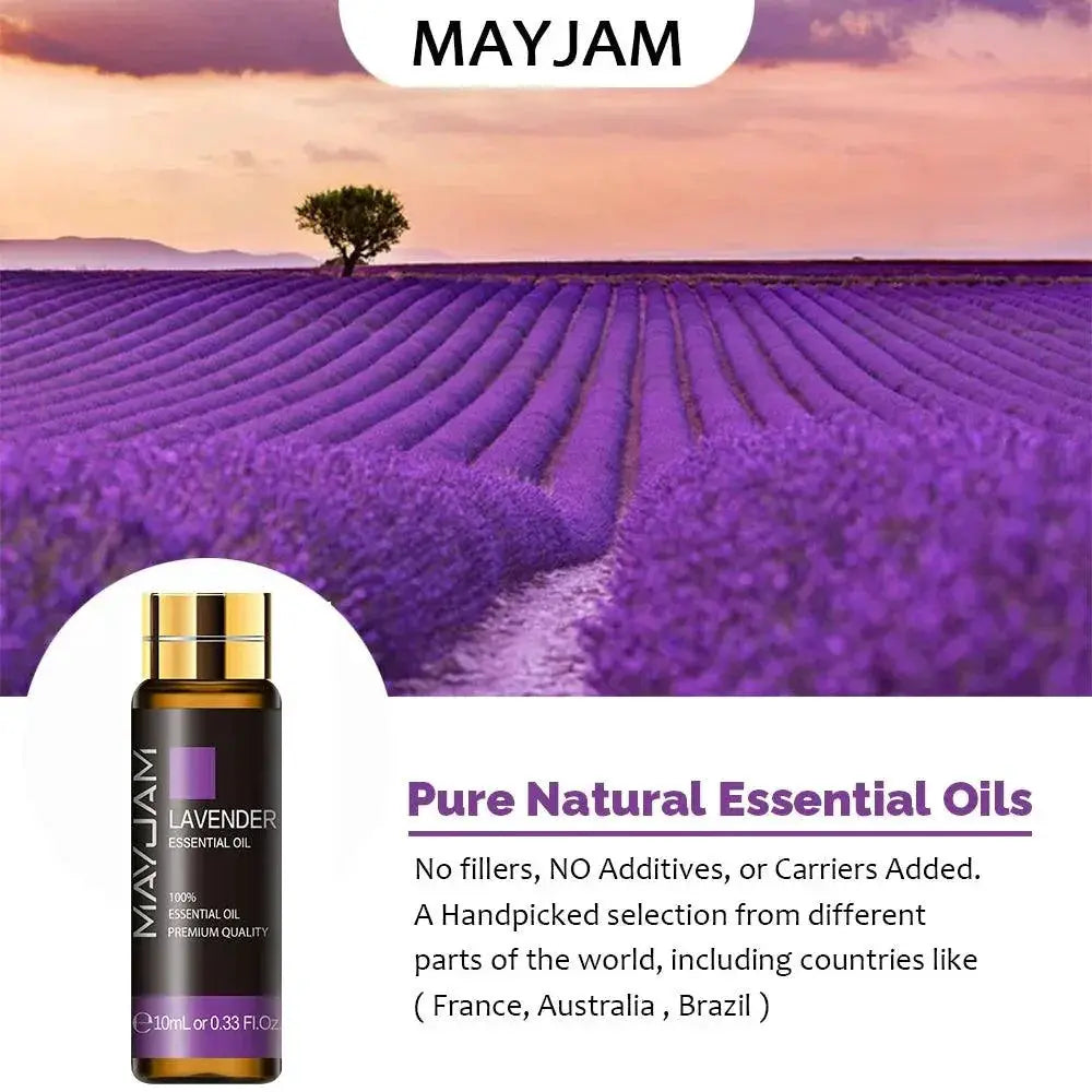 Lavender Vanilla Myrrh Aromatherapy Oil Blend Plant Extract