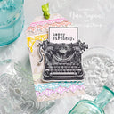 Layered Floral Alphabet Stencils and Cutting Dies Set