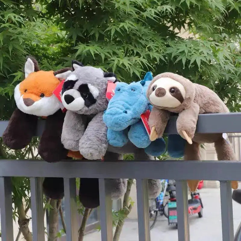Lazy Fluffy Hair Stuffed Animals Plushie Collection Comfort