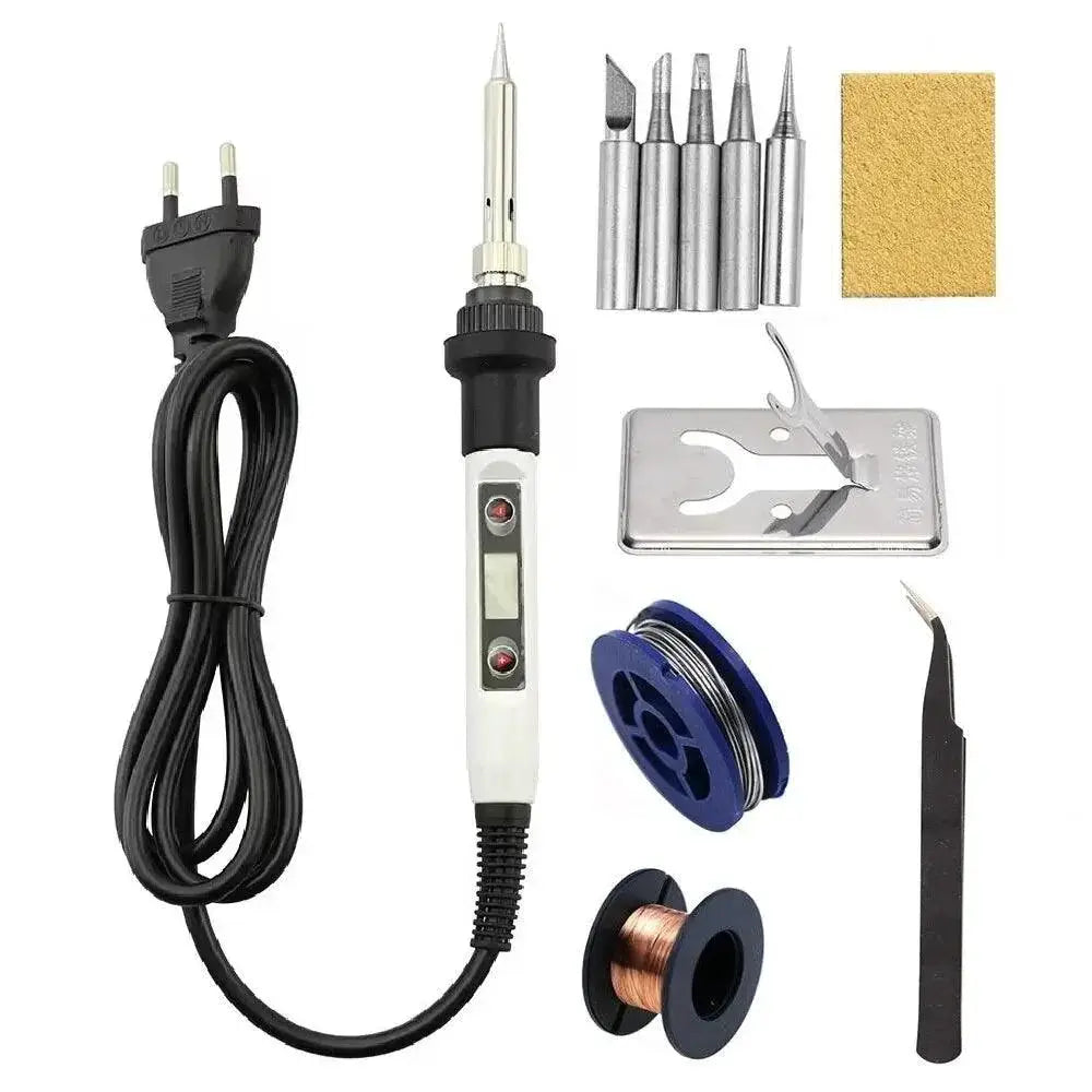 LCD Digital Soldering Iron Kit With Temperature Control