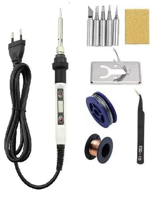 LCD Digital Soldering Iron Kit With Temperature Control