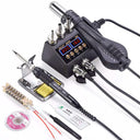 LCD Soldering Station: Dual Functionality Precision Control