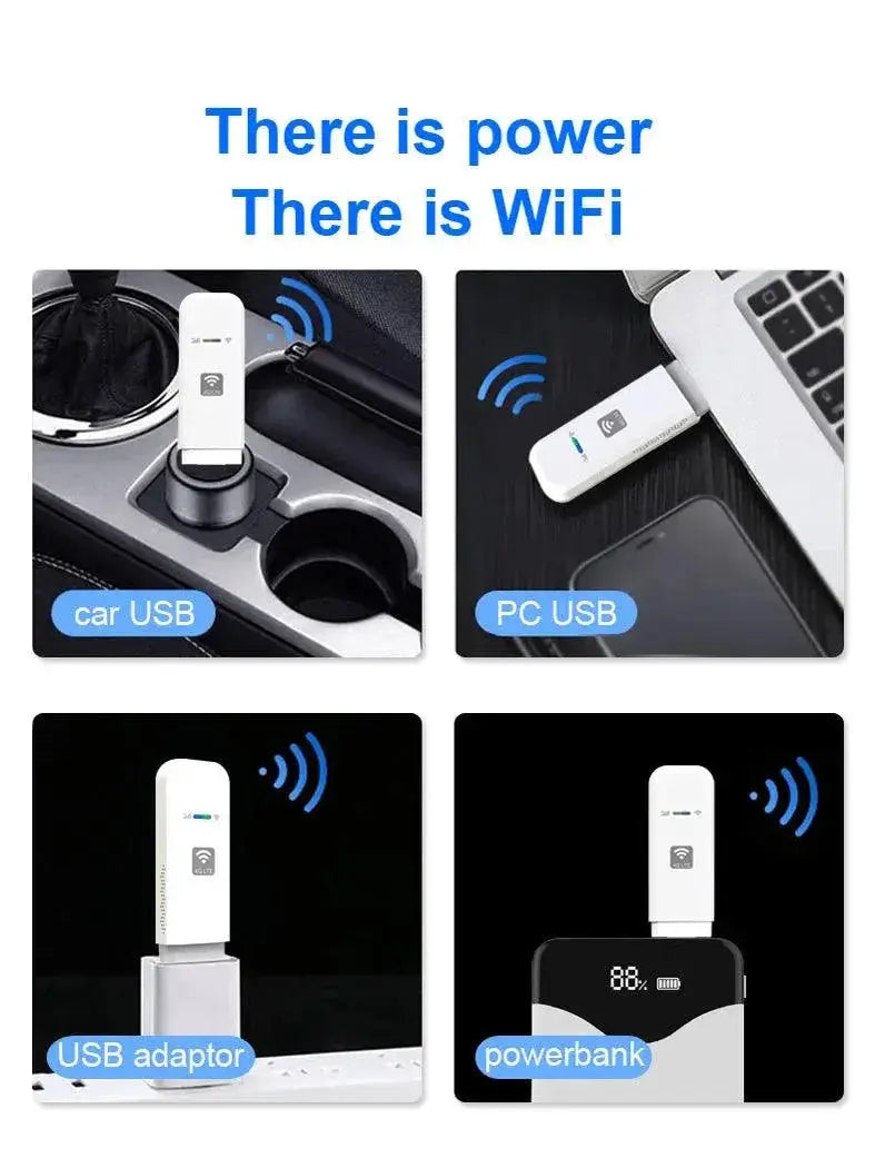 LDW Ultimate Travel 4G WiFi Router for Fast Internet