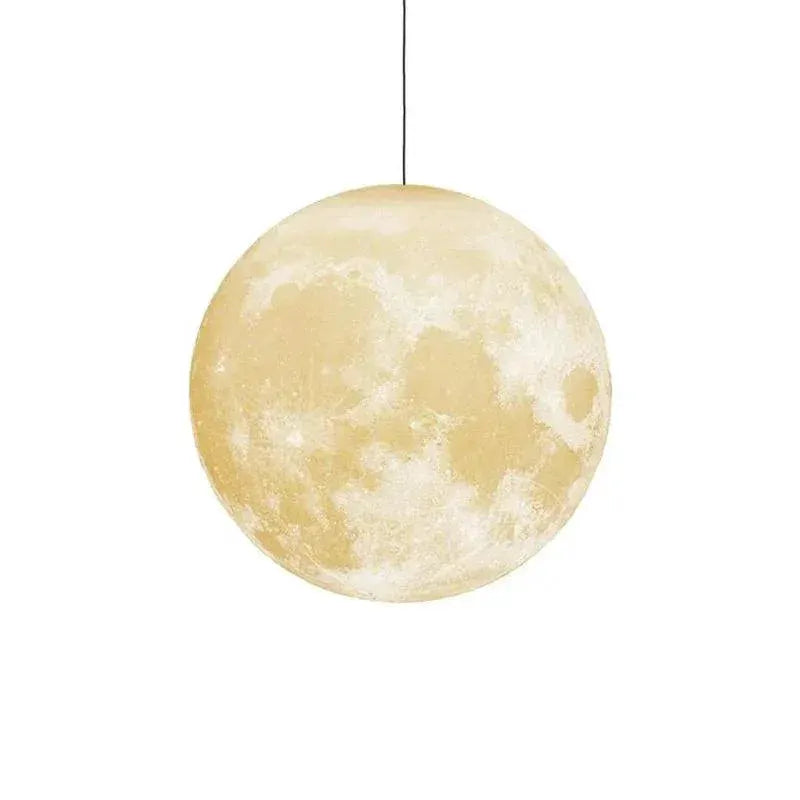 Led 3D Print Moon Pendant Hanging Lamps Indoor Lighting