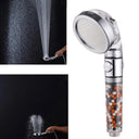 LED Anion Rainfall Shower Head Spa Experience Control