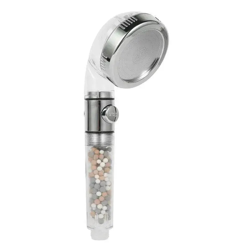 LED Anion Rainfall Shower Head Spa Experience Control