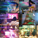 LED Aurora Projector Galaxy Starry Sky Lamp Nightlights Gift