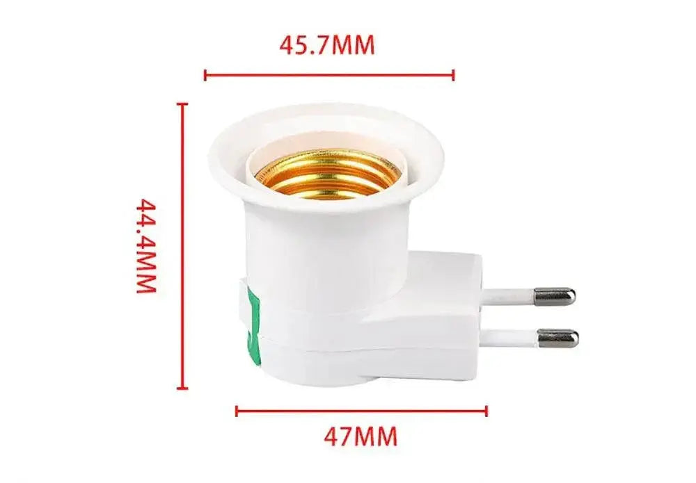 LED Bulb Socket Splitter E27 To E27 For Easy Lighting - OurLum.com