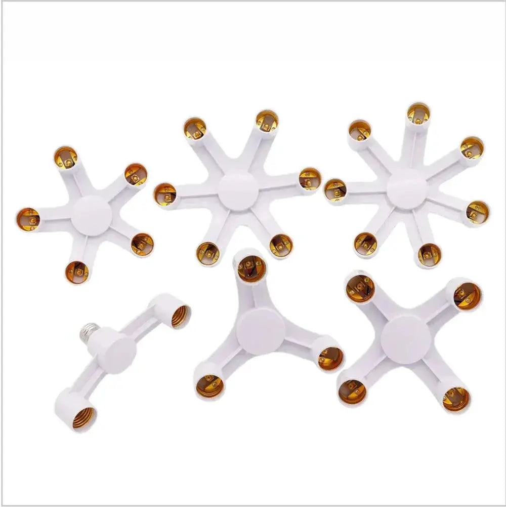 LED Bulb Socket Splitter E27 To E27 For Easy Lighting - OurLum.com