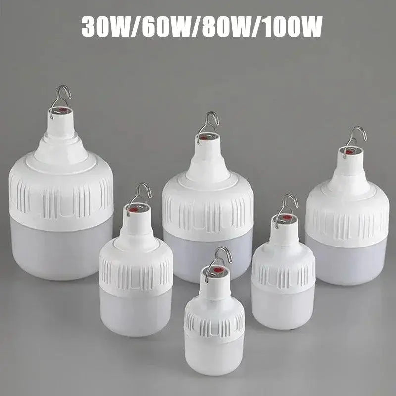 LED Camping Lantern USB Rechargeable Outdoor Light