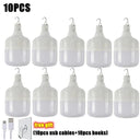 LED Camping Lantern: USB Rechargeable Light for Outdoors