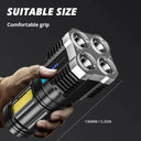 LED Camping Torch: Powerful Rechargeable Flashlight Outdoors
