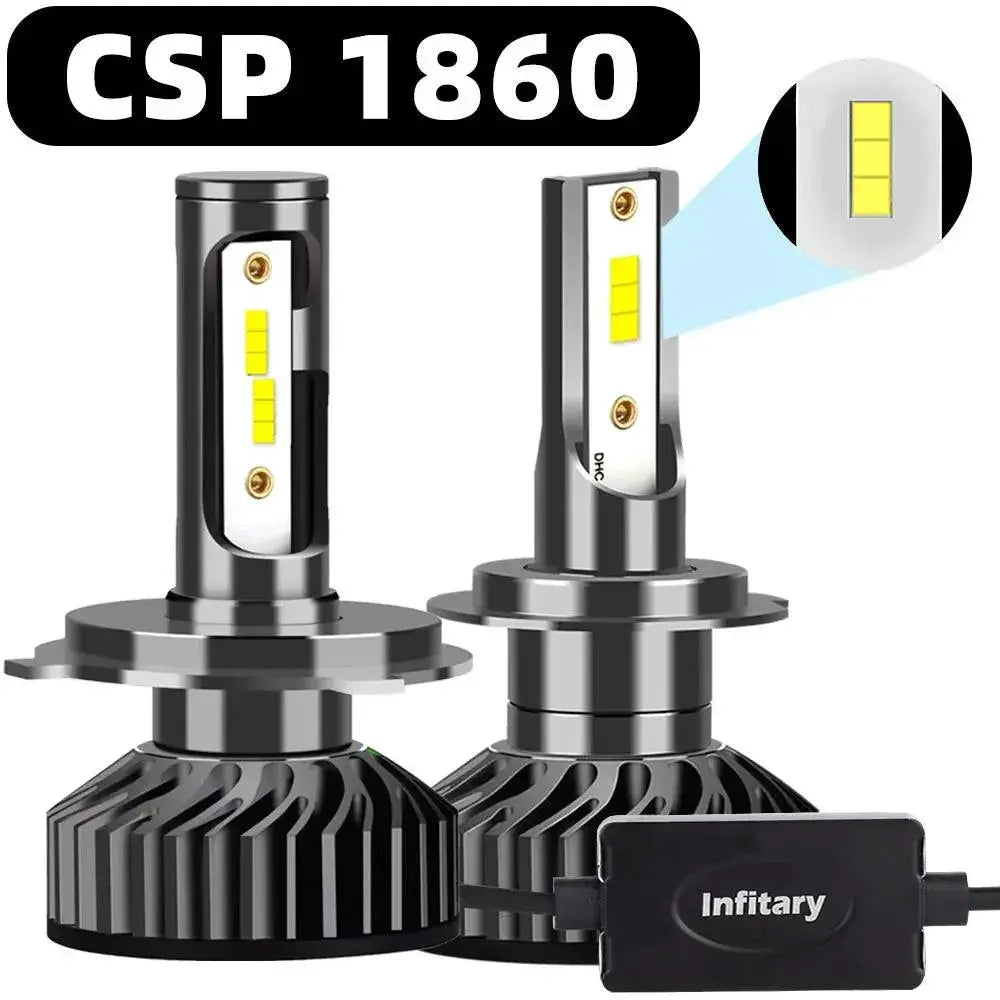 LED Car Headlight Bulb CSP3570 130W High Power Super Bright