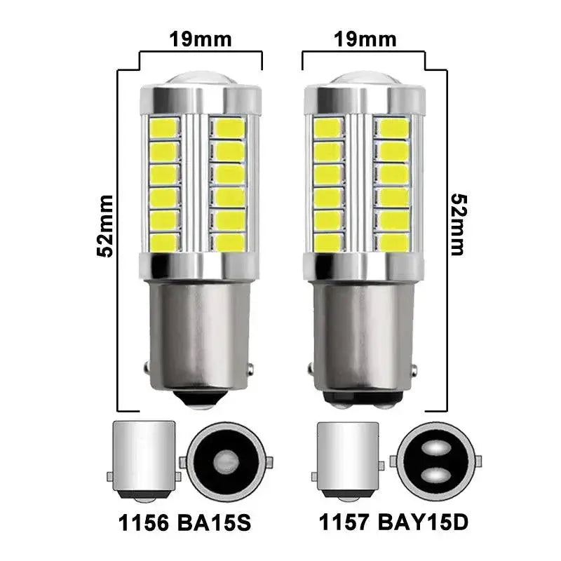 LED Car Signal Bulb Super Bright Fog Lamp Brake Light 12V