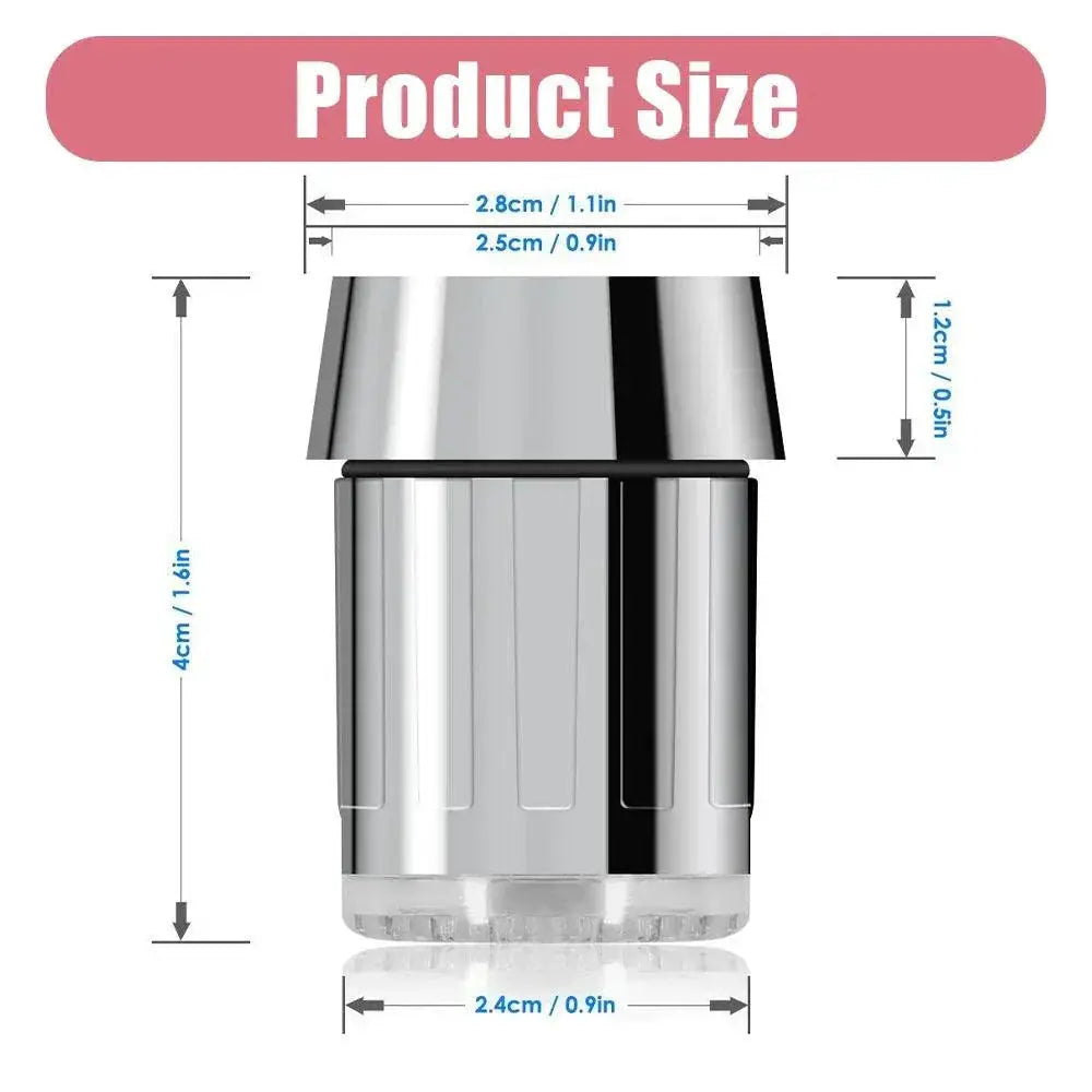 LED Color Changing Water Faucet Light For Magical Streams