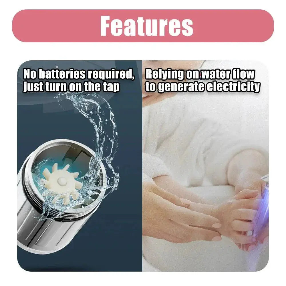LED Color Changing Water Faucet Light For Magical Streams