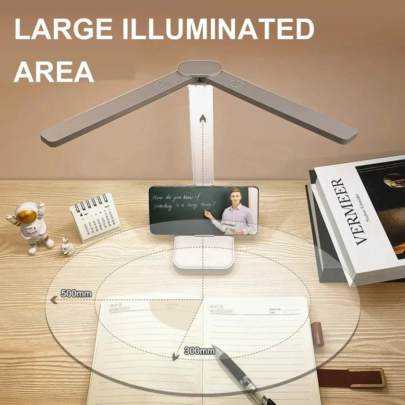 LED Desk Lamp Touch Night Light USB Rechargeable Bedside