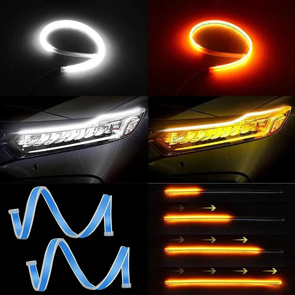LED DRL Car Daytime Running Lights For Visibility And Style