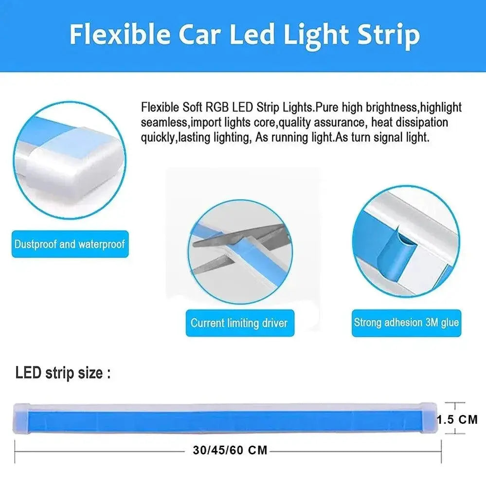 LED DRL Car Daytime Running Lights For Visibility And Style