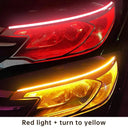 LED DRL Car Flexible Waterproof Strip Lights Enhanced Functionality