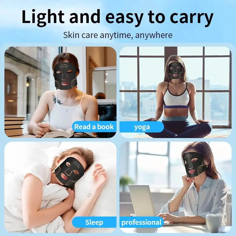 LED Face Mask for Home Skin Rejuvenation