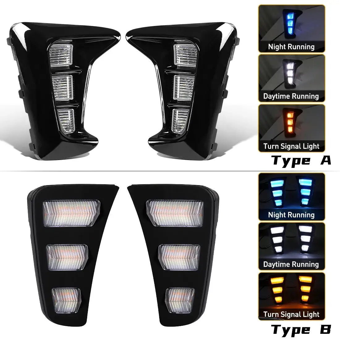 LED Fog Light for Kia Pegas Safer DRL