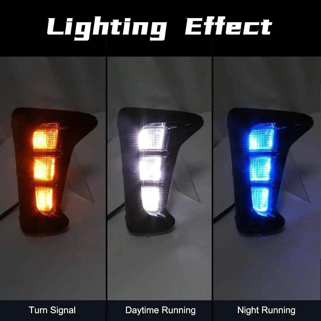 LED Fog Light for Kia Pegas Safer DRL