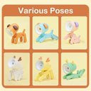 LED Folding Night Light: Cute Pet Desk Lamp for Decor