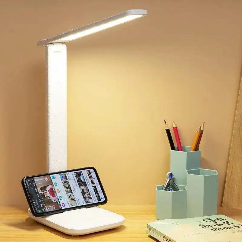 LED Folding Table Lamp USB Touch Control Eye Protection - OurLum.com