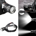 LED Headlamp Flashlight Torch: Tiger Style Fishing Lantern