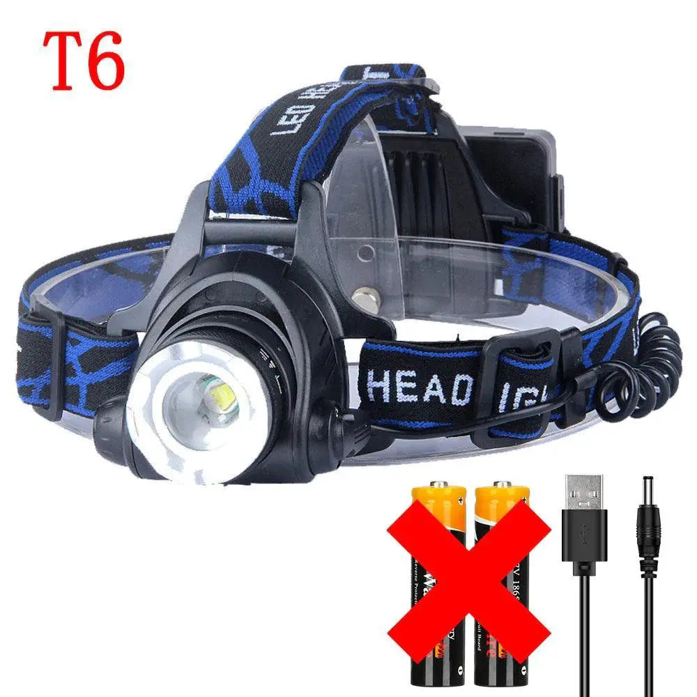LED Headlamp 1000 Lumens Rechargeable Waterproof Light