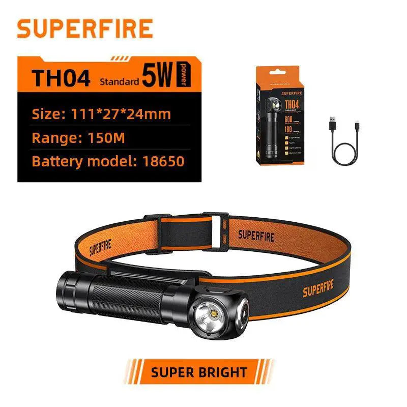 Hands-Free LED Headlamp for Outdoors — product view 8