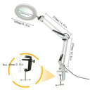 LED Illuminated Magnifier USB LED Magnifying Glass for Repair