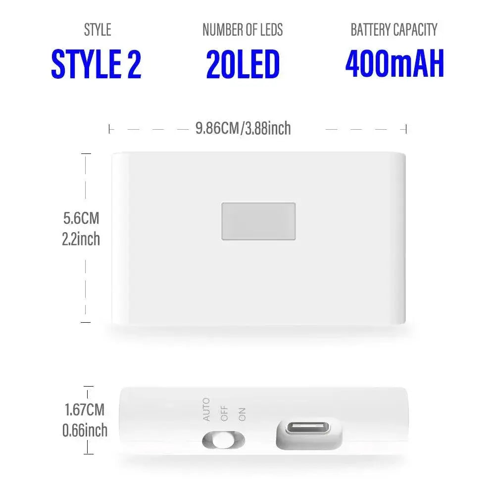 LED Induction Night Light With Motion Sensor USB Charging