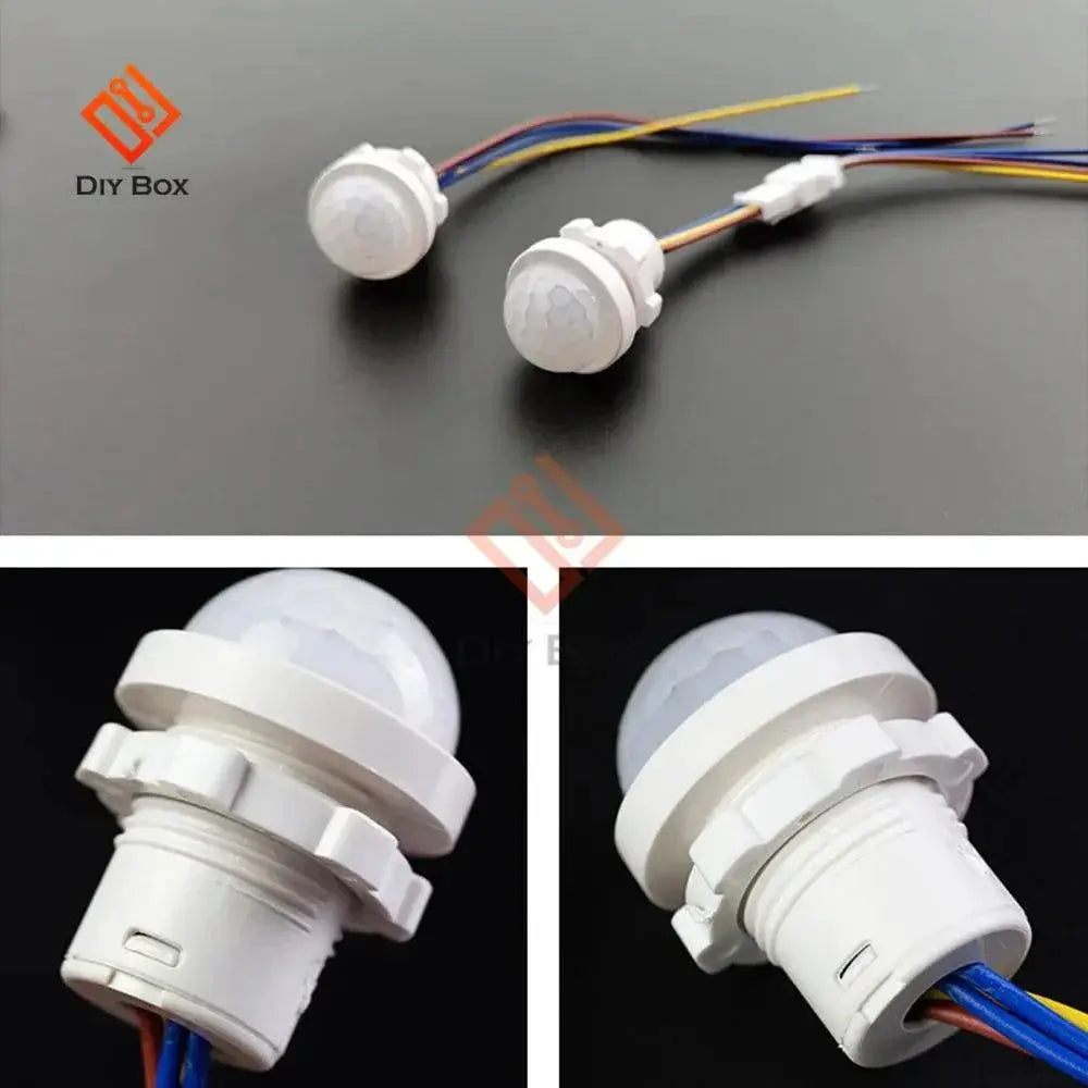 LED Infrared Motion Sensor Light Switch Automatic Efficiency