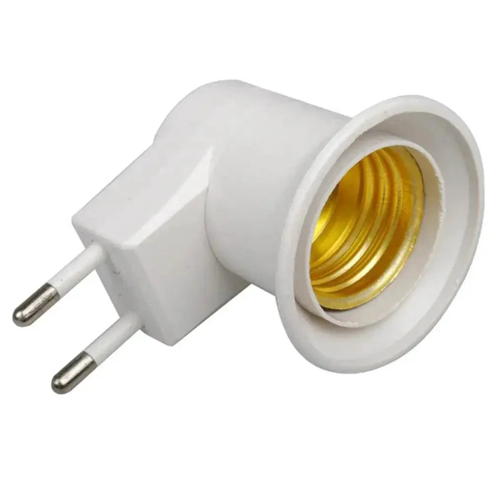 LED Light Adapter Converter Easy On Off Switch For E27 Bulbs