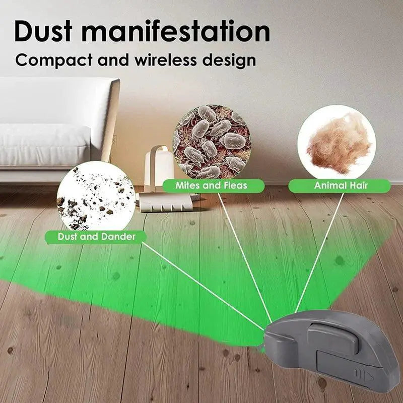 LED Light Vacuum Attachment For Hidden Dust And Pet Hair