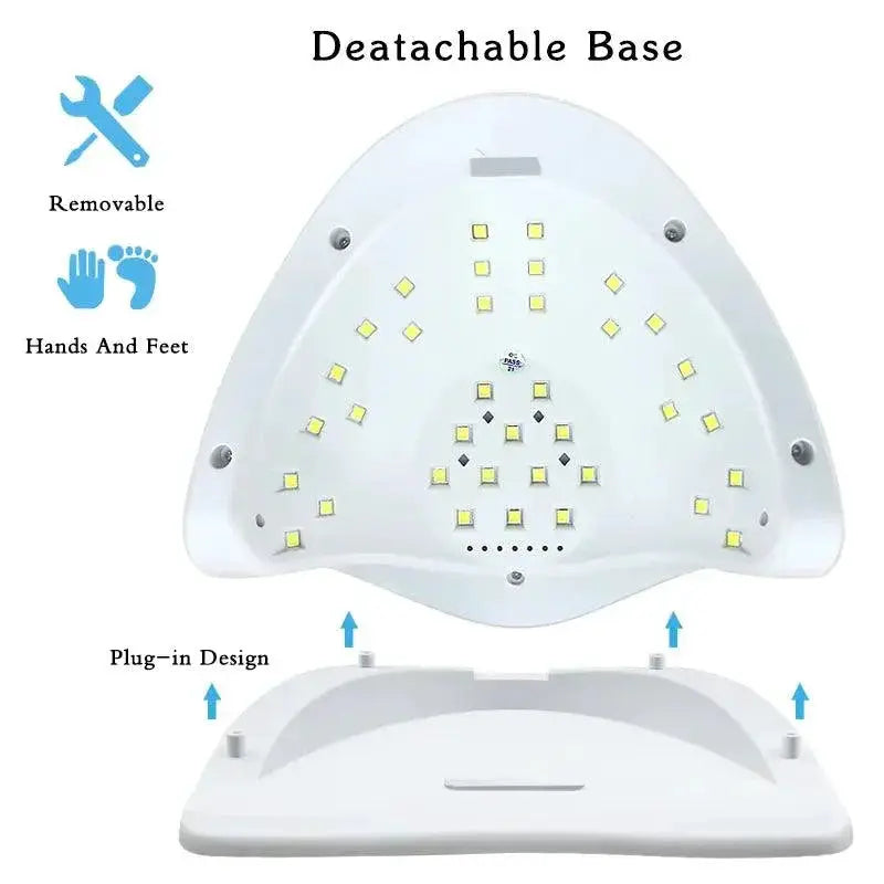 LED Motion Sensing Nail Dryer Quick Cure Adjustable Power