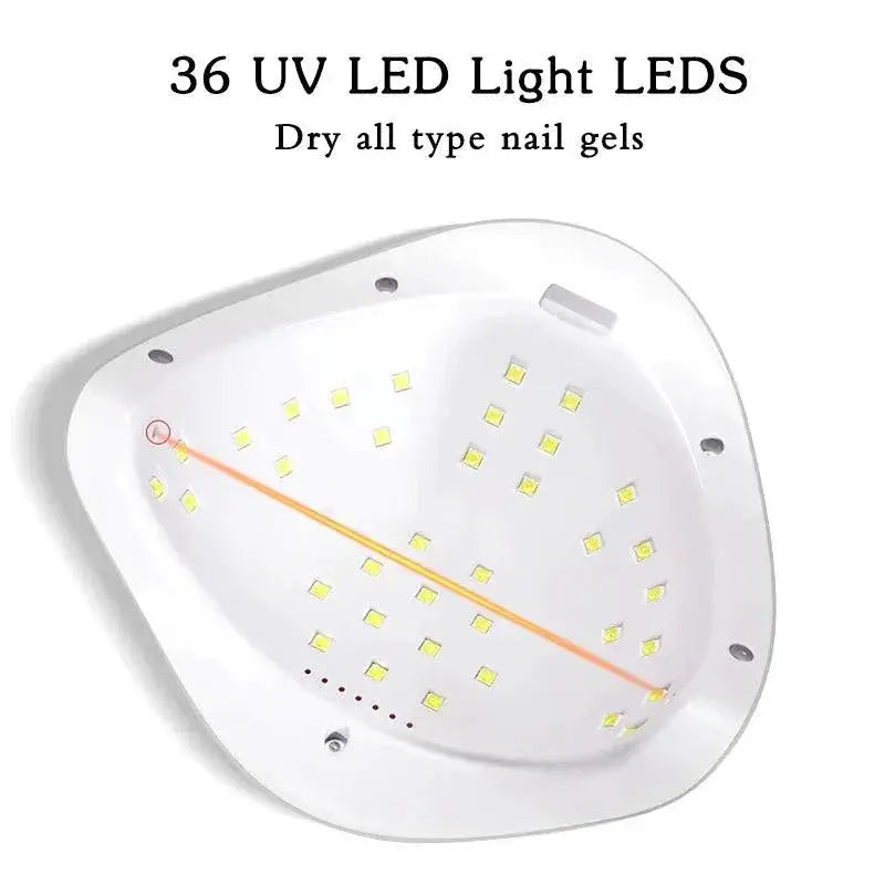 LED Motion Sensing Nail Dryer Quick Cure Adjustable Power