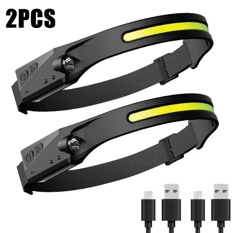 LED Motion Sensor Headlamp For Camping And Outdoor Use