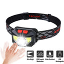LED Motion Sensor Headlamp: XTREME BRIGHT Camping Light